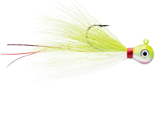 VMC BUCKTAIL JIG 1oz CHARTREUSE WHITE