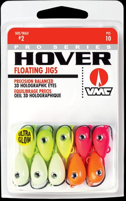 VMC HOVER FLOATING GLOW JIG #4 ASSORTED