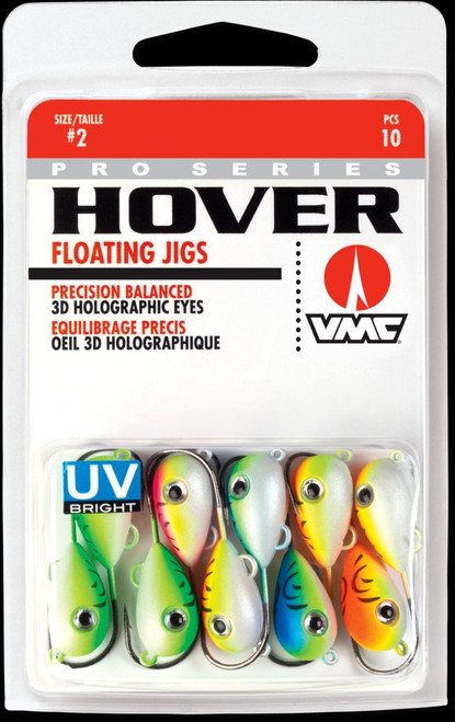 VMC HOVER FLOATING UV JIG #4 ASSORTED