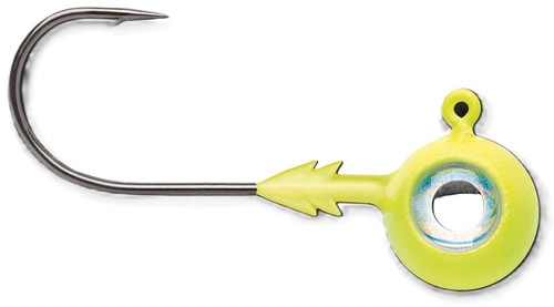 VMC TUNGSTEN MOON EYE JIG 1/8 CHARTREUSE