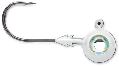VMC TUNGSTEN MOON EYE JIG 3/8 WHITE