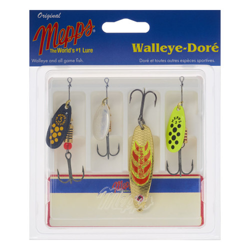 MEPPS 4-PACK WALLEYE ASSORTED