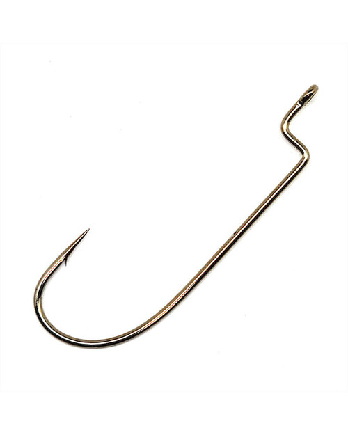 GAMAKATSU OFFSET SHANK WORM #1/0