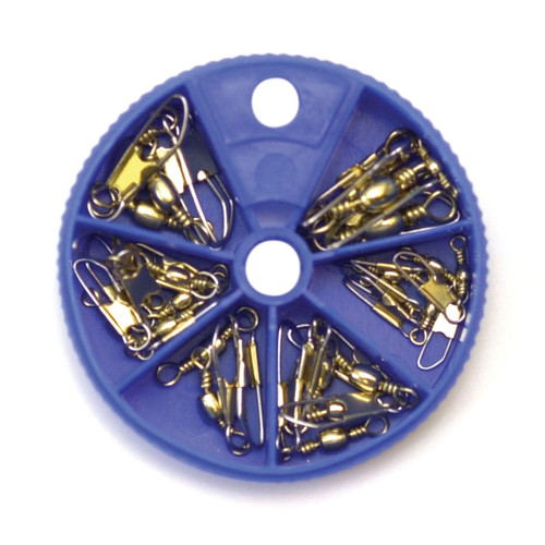 EAGLE CLAW BARREL SWIVEL SAFETY SNAP ASSORTMENT