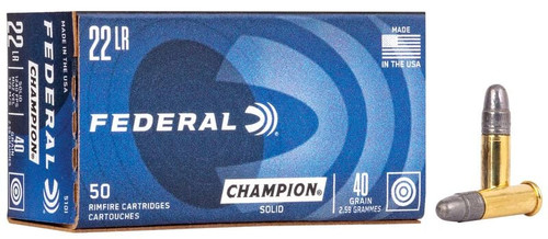 FEDERAL 22LR 500RND 40gr LRN