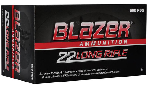 CCI BLAZER 22LR 50RND 40gr LRN