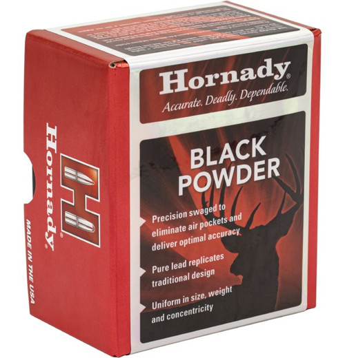 HORNADY .54 cal .520" MUZZLELOADER ROUND BALLS