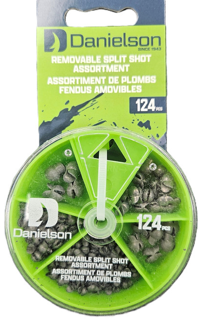 DANIELSON DIAL PACK: REMOVABLE SPLIT SHOT