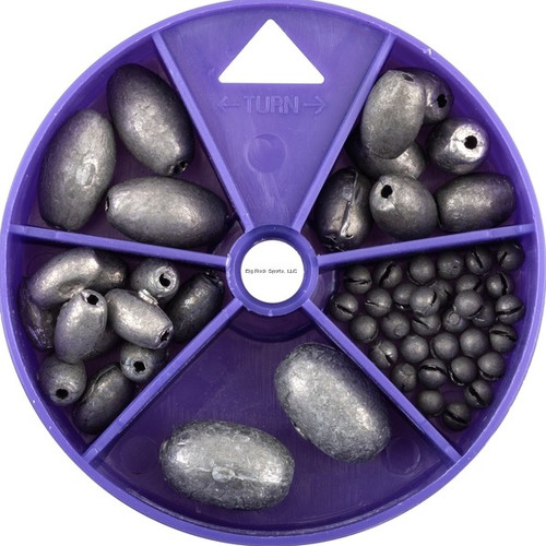 DANIELSON EGG AND SPLIT SHOT SINKER ASSORTMENT
