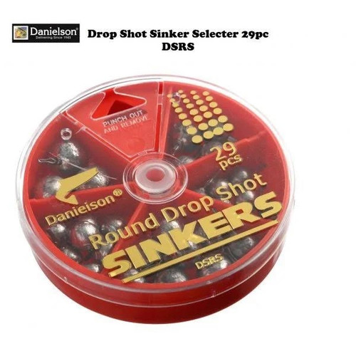 DANIELSON ROUND DROP SHOT SINKERS