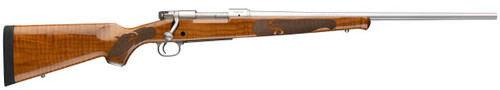 WINCHESTER M70 FEATHERLIGHT STNLS DARK MAPLE 243 22"