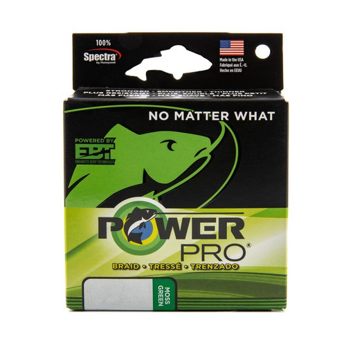 POWERPRO BRAID 30lb 300yds MOSS GREEN