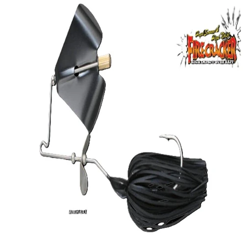 JACKALL FIRECRAKER 1/2oz MIDNIGHT BLACK