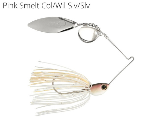 SHIMANO SWAGY TW 1/2oz PNKSMLT SINKING SPINNERBAIT