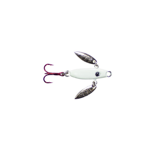 LUNKERHUNT ICY GLIDE JIG 1/8oz GLOW