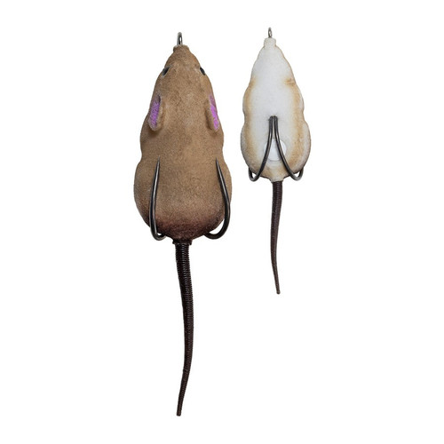 LUNKERHUNT FURENZY MOUSE 2" 3/8oz BROWN