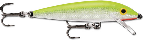 RAPALA ORIGINAL FLOATING 07 SILVER FLO CHARTREUSE