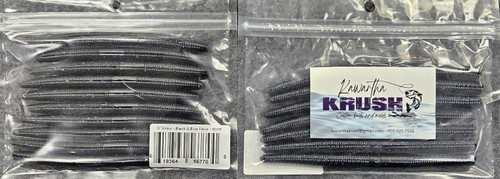 KAWARTHA KRUSH 5" SINKO BLACK & BLUE FLECK 10/pk