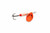 WILLIAMS VORTEX SPINNER V4 1/3oz FLUORESENT ORANGE COPPER BACK BODY