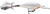 RAPALA X-RAP SHAD 06 GLASS GHOST