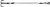 VMC QUIK STRIKE TRAILER HOOK BLACK NICKEL 3"