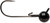 VMC STAND UP SHAKY HEAD JIG 1/8oz BLACK