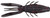 RAPALA CRUSH CITY BRONCO BUG 4" BLACK RED FLAKE