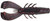 RAPALA CRUSH CITY CLEANUP CRAW 3.5" BLACK RED FLAK