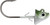 VMC SWIMBAIT JIG 3/8 SHAD