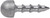 VMC HALF MOON WACKY WEIGHTS 1/16 NATURAL