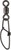 VMC TOUCK-LOK SNAP SWIVEL BLACK NICKEL #2