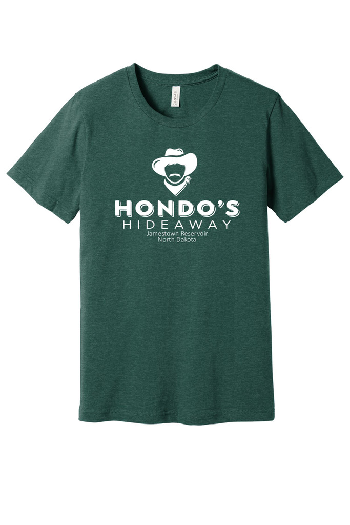 Hondos Hideaway BC3001CVC BELLA+CANVAS® Unisex Heather CVC Short Sleeve Tee
