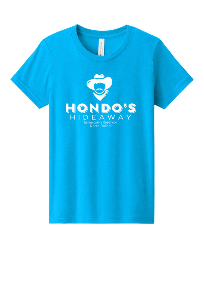 Hondos Hideaway BC3001YCVC BELLA+CANVAS® Youth Heather CVC Tee