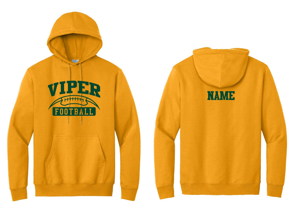 Viper Football PC90H Port & Co™ Essential Fleece Pullover Hooded Sweatshirt
