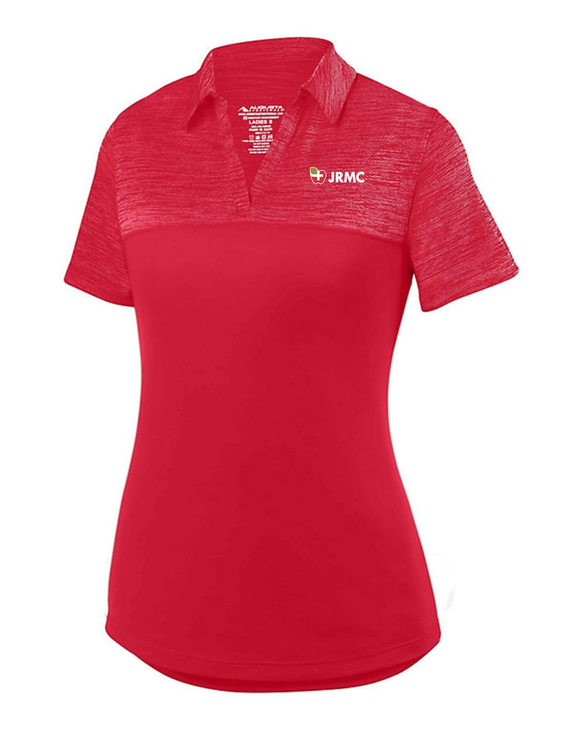 JRMC 5413 Augusta Sportswear Women's Shadow Tonal Heather Polo