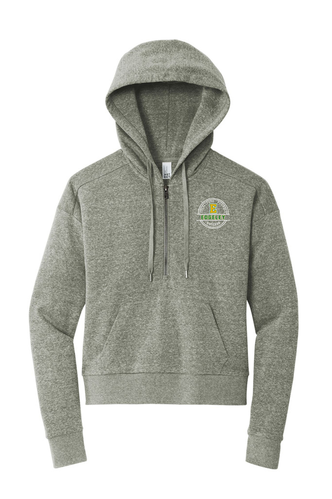 Edgeley Staff DT1311 District® Women’s Perfect Tri® Fleece Half-Zip Pullover