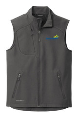 Park and Rec EB546 Eddie Bauer Unisex Stretch Soft Shell Vest (Iron Gate)
