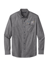 DRMC W382 Port Authority Unisex Long Sleeve Chambray Easy Care Shirt
