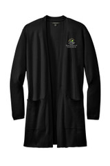 GCCC MM3023 Mercer Mettle Ladies Open Front Cardigan Sweater (Black)