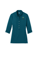 GCCC LOG122 OGIO Ladies Gauge Polo (Teal Throttle)