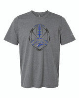 Blue Jay Football Colby Benefit A556 Adidas Unisex Blended Tee