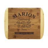 Marion 125th QUAL1004 Bamboo Cutting Board