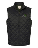 Apex Apparel 207359 Weatherproof - Vintage Diamond Quilted Vest (Black)