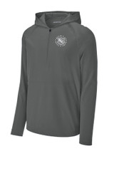 Kulm Country Club JST488 Sport-Tek® Repeat Half-Zip Long Sleeve Hooded Jacket