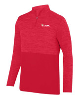 JRMC 2908 Augusta Sportswear Men's Shadow Tonal Heather Quarter-Zip Pullover