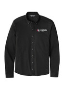 Unison Bank OG145 Unisex Code Stretch Long Sleeve Button-Up