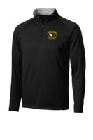 JMST Police Department F243 Unisex Sport-Tek Sport-Wick Fleece Quarter Zip Pullover (Alternate Pocket Logo-No Sleeve)