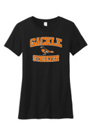 Gackle Streeter AL2008 Allmade Ladies Tri-Blend Tee (Deep Black)