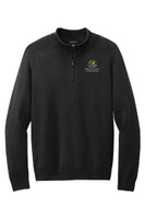 GCCC MM3020 Mercer Mettle Quarter Zip Sweater (Black)