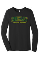Edgeley Staff BC3501 Bella Canvas Unisex Jersey Long Sleeve Tee (Black)